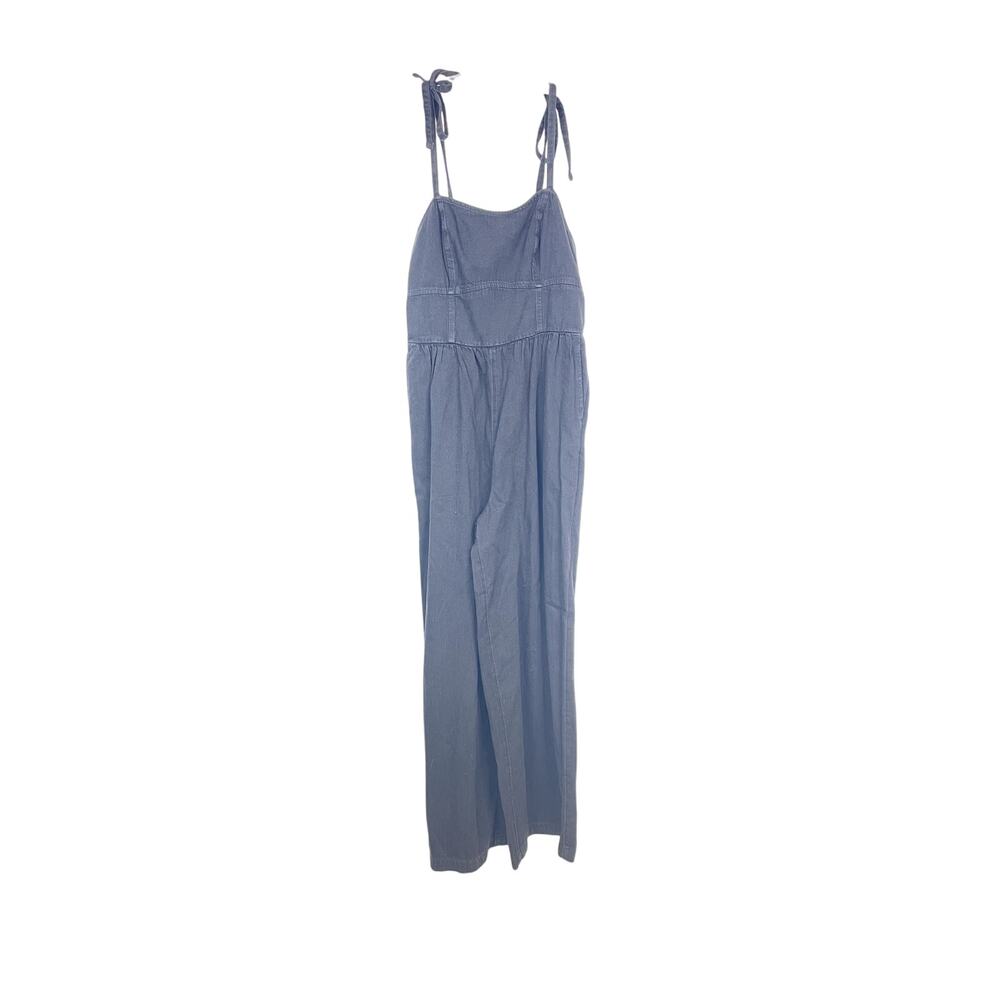 Old Navy Tie-Shoulder Corset Cami Jumpsuit Black S - Picture 2 of 9